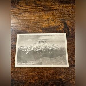Vintage RPPC Mount Rainier Washington Postcard